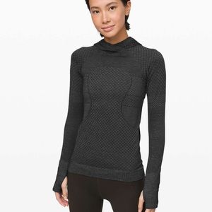 Lululemon Rest Less Hoodie *Patchwork Black / Alpine White